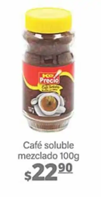 La Comer Café soluble mezclado 100g oferta