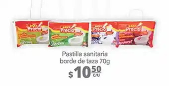 Pastilla sanitaria borde de taza 70g