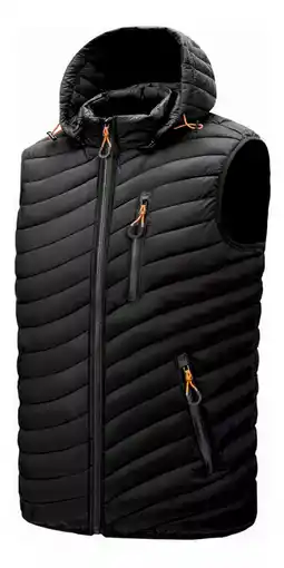 Mercado Libre Chaleco hombre guateado capitonado gorro térmico ultralight oferta