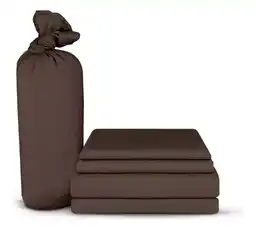 Mercado Libre Sábanas king estilo algodón egipcio 100% extrasuave diseño de la tela café oferta