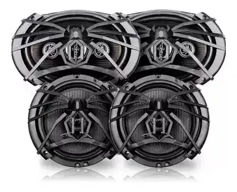 Mercado Libre Kit par de bocinas 6x9 + par de bocinas 6.5 - soundstream oferta
