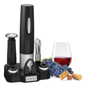 Mercado Libre Sacacorchos eléctrico con accesorios cuisinart cwo-200bk color negro oferta