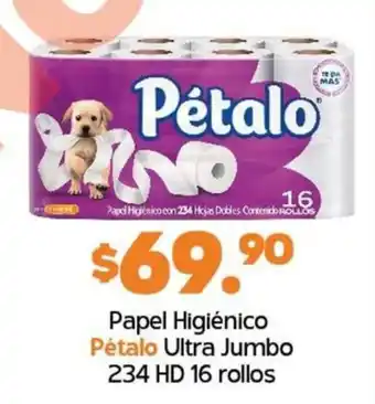 Arteli express Papel Higiénico Pétalo Ultra Jumbo 234 HD 16 rollos oferta