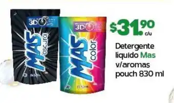 Arteli express Detergente líquido Mas v/aromas pouch 830 ml oferta