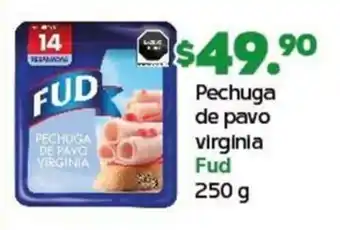 Pechuga de pavo virginia Fud 250 g