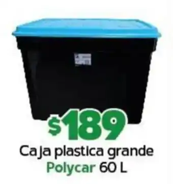 Caja plastica grande Polycar 60 L