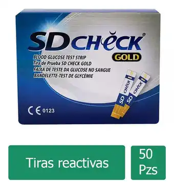 Mercado Libre Tiras reactivas sd check c/50 pzas oferta