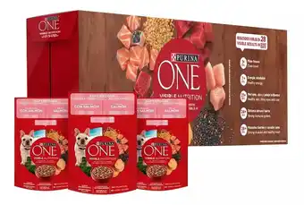 Mercado Libre Pack x 24 alimento humedo purina one visible nutrición oferta