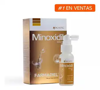 Mercado Libre Spray anacastel minoxidil 2% solución cabello y barba 60 ml oferta