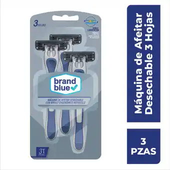 Farmacia San Pablo Brand blue rastrillos desechable 3 hojas oferta