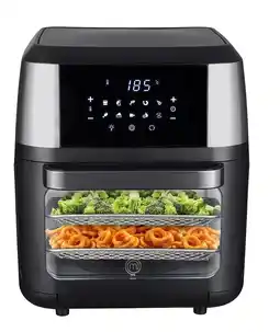 Mercado Libre Freidora de aire masterchef multifuncional premium mk-afo-12ss de 12l color negro 110v oferta