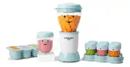Mercado Libre Nutribullet baby bullet procesador de alimentos 120v color blanco/azul oferta