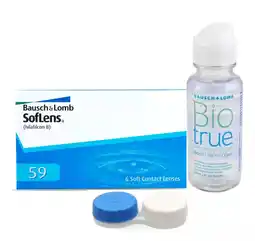Mercado Libre Lentes de contacto soflens 59 + solucion 60 ml oferta