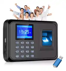 Mercado Libre Reloj checador huella biométrico digital memoria internet oferta