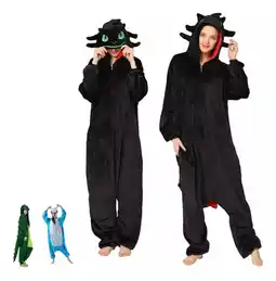 Mercado Libre Pijama de dinosaurio para hombre mujer dama cierre mameluco oferta