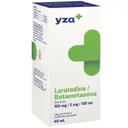 Farmacias YZA Yza loratadina betametasona s 100mg/5mg/100ml oferta