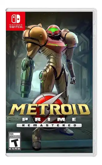 Mercado Libre Metroid prime remastered standard edition nintendo switch físico oferta