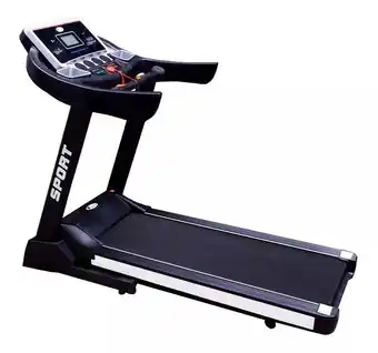 Caminadora eléctrica centurfit mkz-cams600e 110v color negro