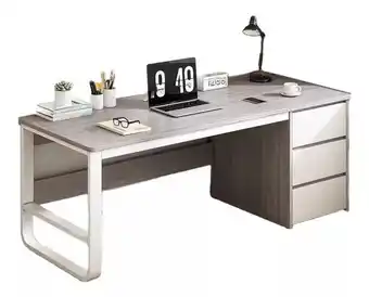 Mercado Libre Escritorio con cajones baal melamina de 140x50x75cm oferta