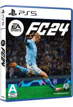 Mercado Libre Ea sports fc 24 playstation 5 físico oferta