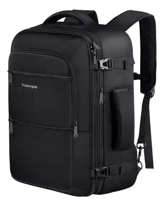 Mochila de viaje hombre vancropak 1214, aprobado por avión 10kg, 40l