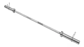 Mercado Libre Barra olimpica para ejercicios 15kg/33lb para 1000lb gym color plateado oferta