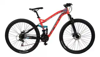Mercado Libre Mountain bike mercurio doble suspensión expert dh 2020 r29 21v frenos de disco mecánico color naranja oferta