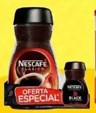 Nescafé Café soluble Clásico 200 g + café black tostado intenso 40 g