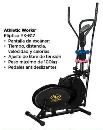 Bodega Aurrerá Athletic Works Elíptica YK-B17 oferta