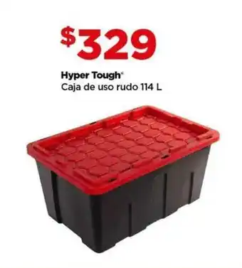 Bodega Aurrerá Hyper Tough Caja de uso rudo 114 L oferta