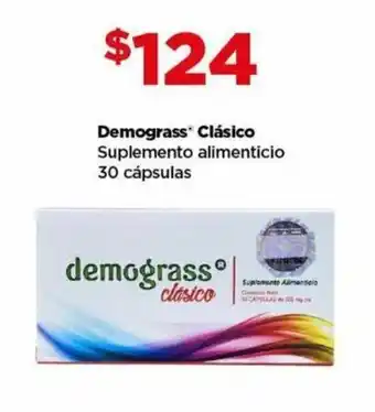 Bodega Aurrerá Demograss Clásico Suplemento alimenticio 30 cápsulas oferta