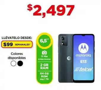 Bodega Aurrerá motorola E13 oferta