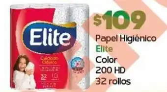 Papel Higiénico Elite Color 200 HD 32 rollos