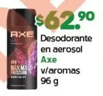 Arteli Desodorante en aerosol Axe v/aromas 96 g oferta