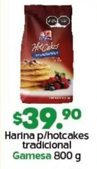 Arteli Harina p/hotcakes tradicional Gamesa 800 g oferta