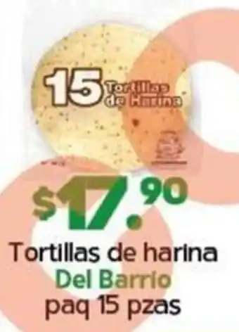Arteli Tortillas de harina Del Barrio paq 15 pzas oferta