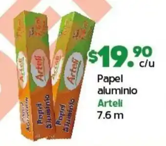 Arteli Papel aluminio Arteli 7.6 m oferta
