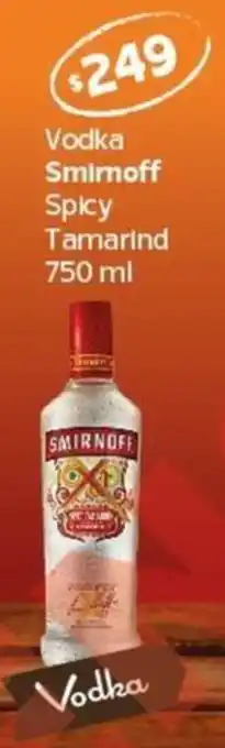 Vodka Smirnoff Spicy Tamarind 750 ml