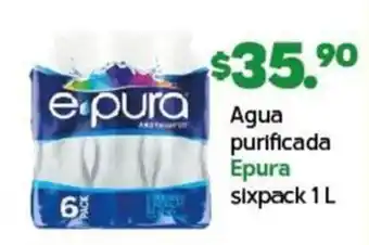 Arteli Agua purificada Epura sixpack 1L oferta