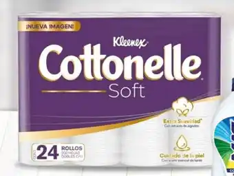 Papel higiênico Kleenex Cottonelle Soft 24 rollos