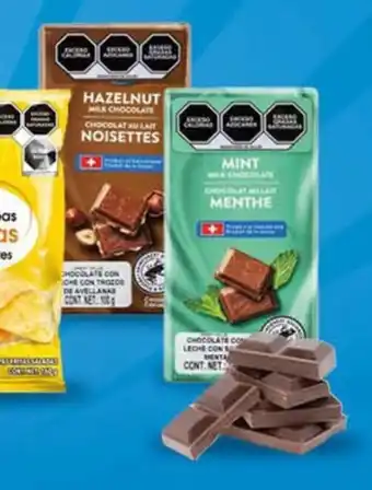 Walmart Barras de chocolate con leche Great Value 100 g oferta