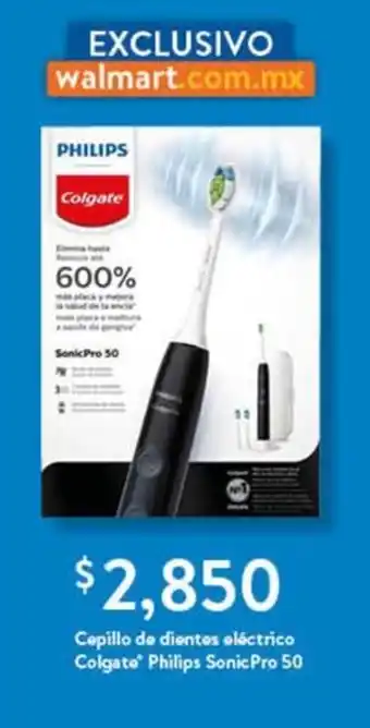 Cepillo de dientes eléctrico Colgate Philips Sonic Pro 50