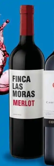 Walmart Vino tinto merlot Finca las Moras 750 ml oferta