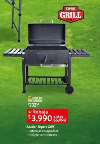 Walmart Asador Expert Grill oferta