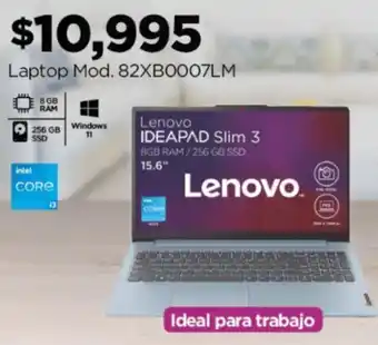 Chedraui Lenovo Laptop Mod. 82XB0007LM oferta