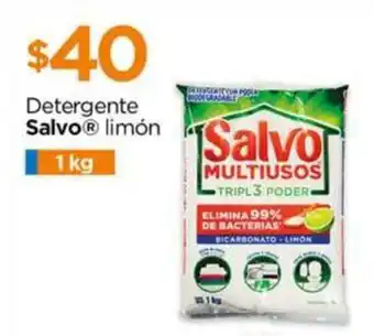 Chedraui Detergente Salvo limón 1kg oferta
