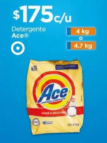 Detergente Ace 4kg o 4.7kg