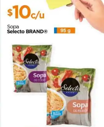 Chedraui Sopa Selecto BRAND 95 g oferta
