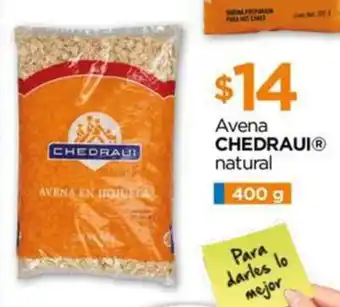 Avena CHEDRAUI natural 400 g