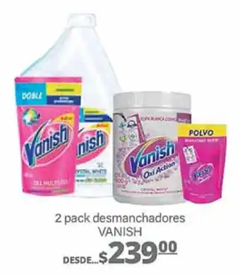 La Comer VANISH desmanchadores 2 pack oferta